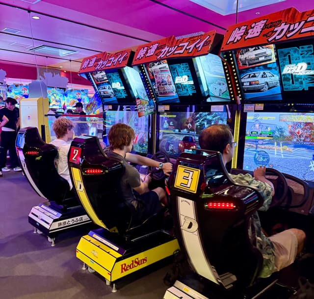 Cover Image for Racing Game Arcades in Tokyo